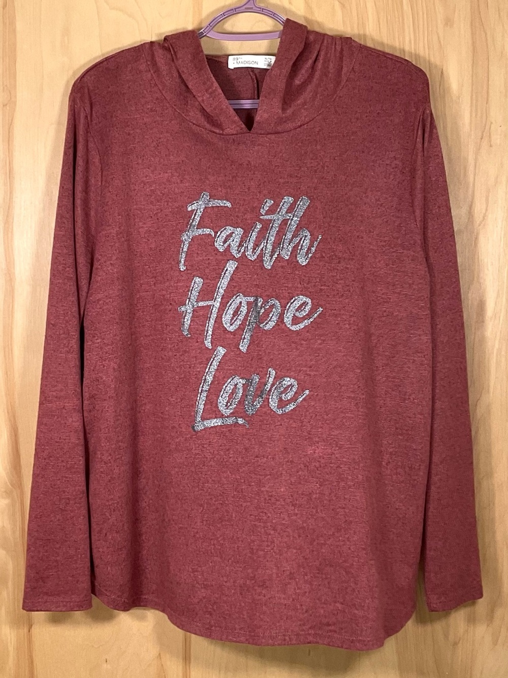 89th + Madison Sweater Hoodie - EUC